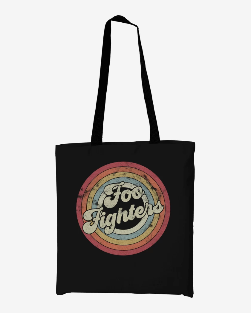 Totebag Foo fiighters retro