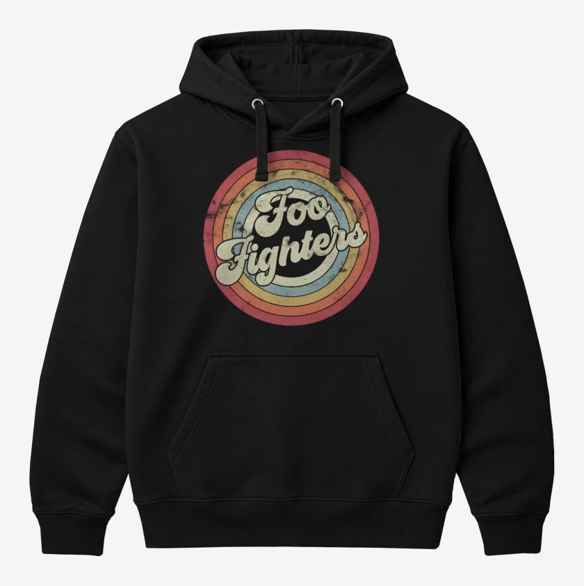 Polerón Canguro Foo fiighters retro