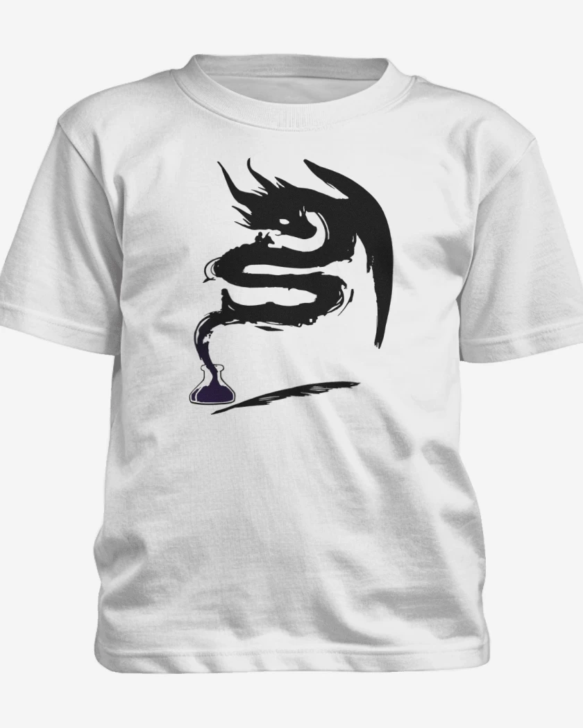 Polera de niño Blanco de Dragonsito