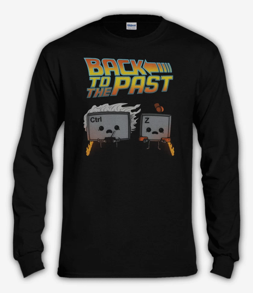 Polera manga larga Back to the past