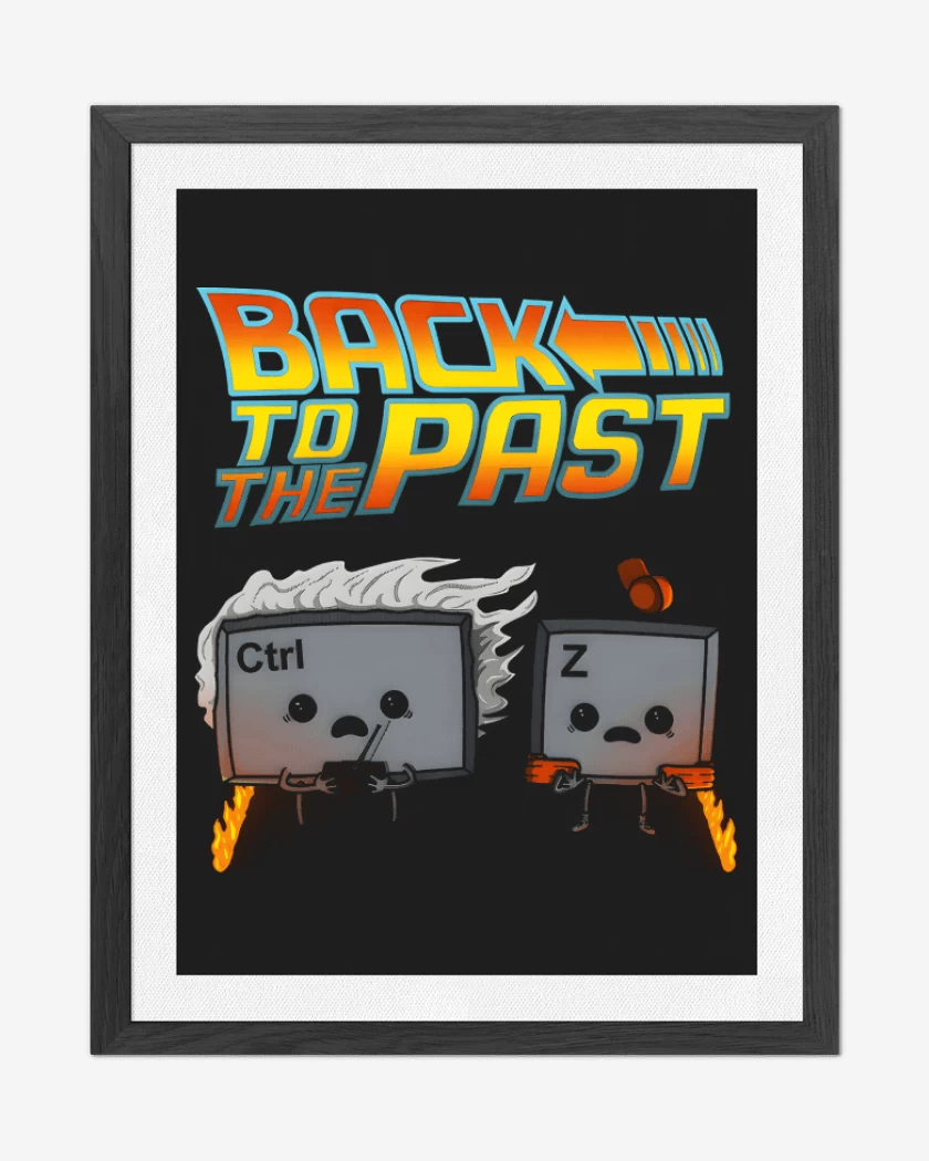 Cuadro decorativo Back to the past