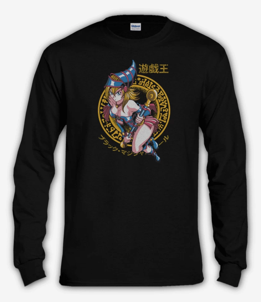 Polera manga larga Negro de La Maga Oscura