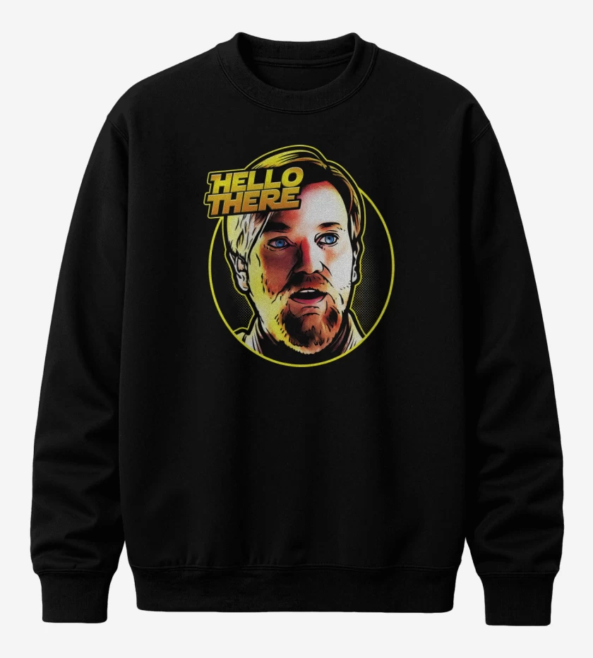Poleron polo Negro de Hello There 