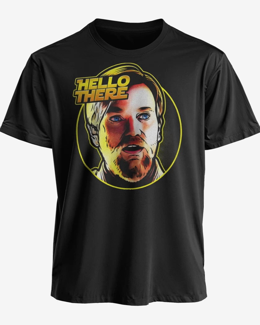 Polera premium Negro de Hello There 