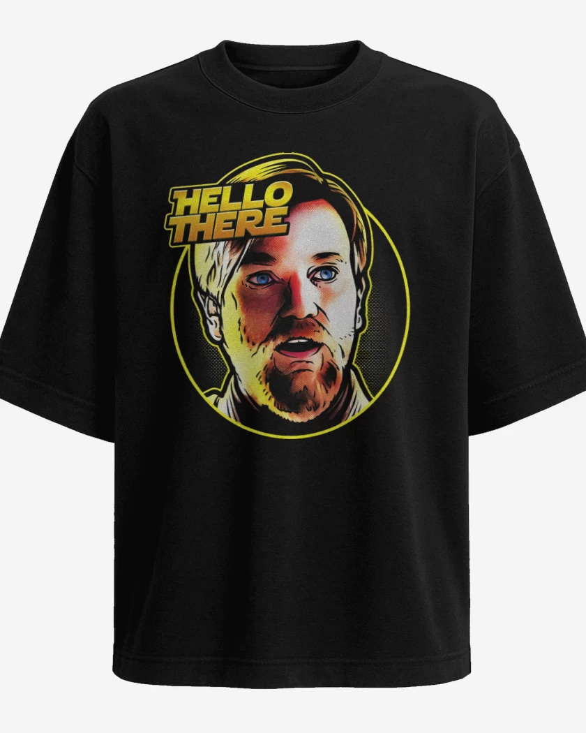 Polera Oversize Hello There 