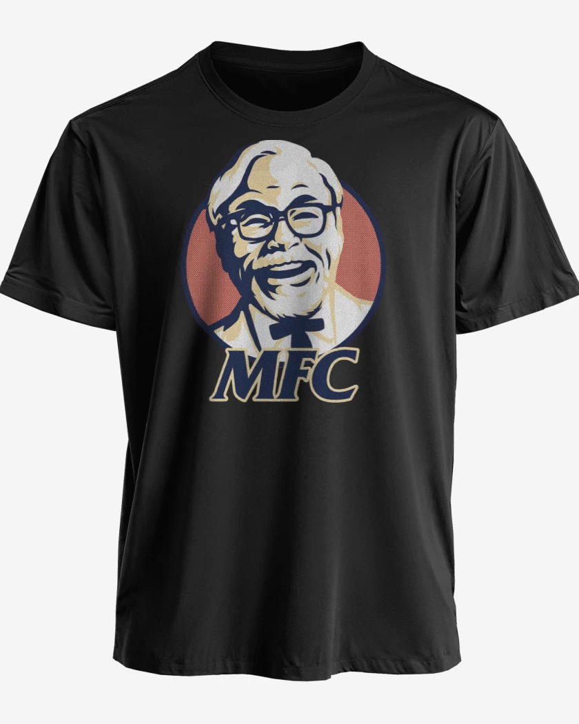 Polera premium Negro de Miyazaki Fried Chicken