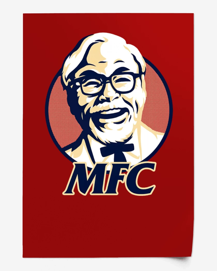 Print Miyazaki Fried Chicken