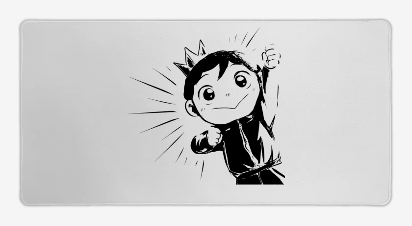Mouse pad Gamer Blanco de Bojji 
