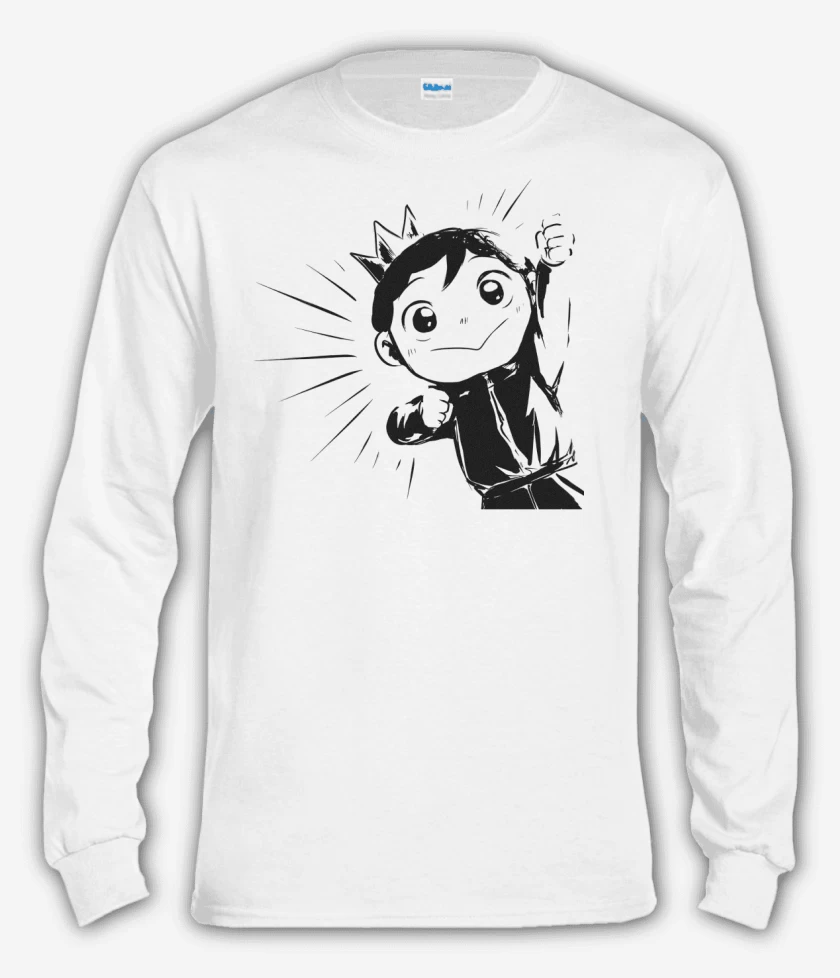 Polera manga larga Blanco de Bojji 