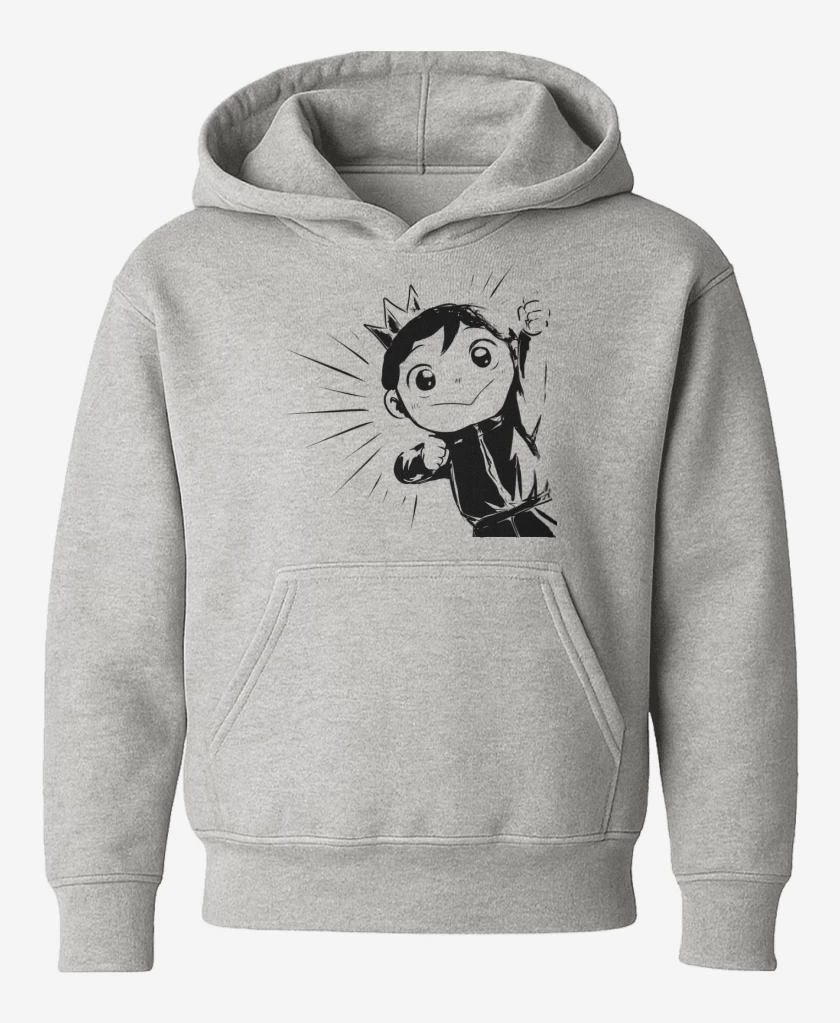 Poleron de niño Gris Melange de Bojji 