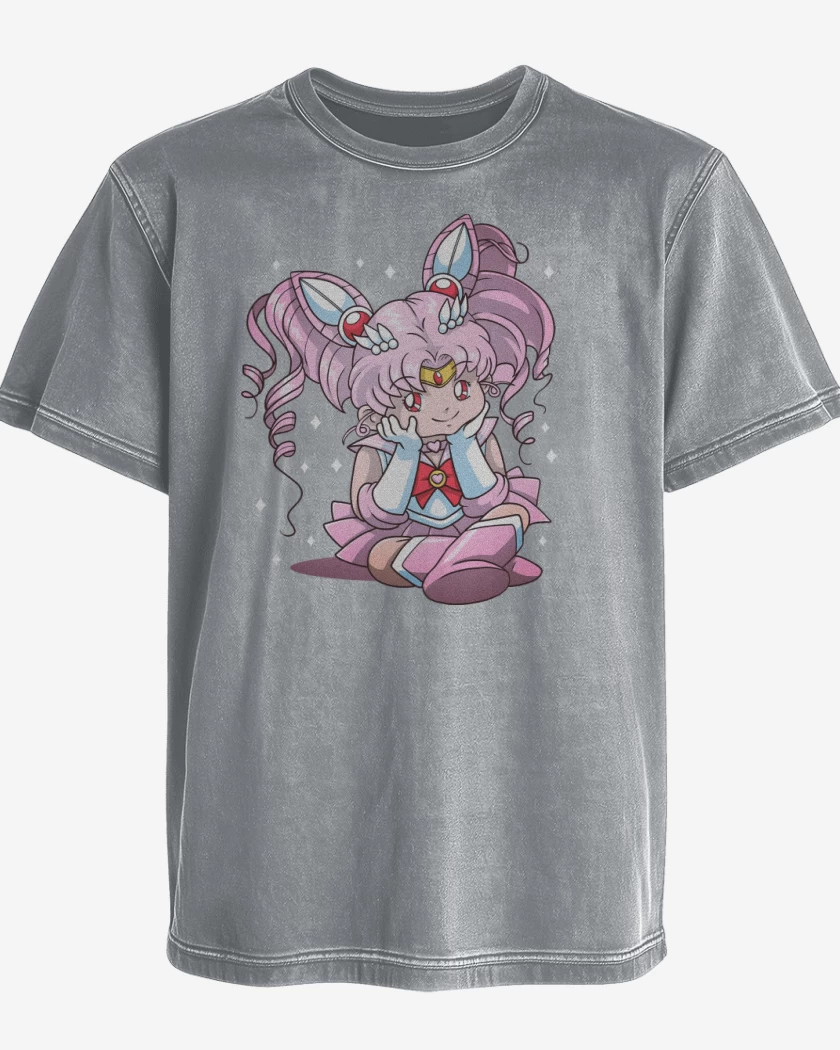Polera desgastada Chibi Moon
