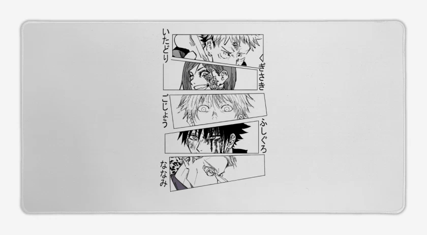 Mouse pad Gamer Blanco de Hechiceros!