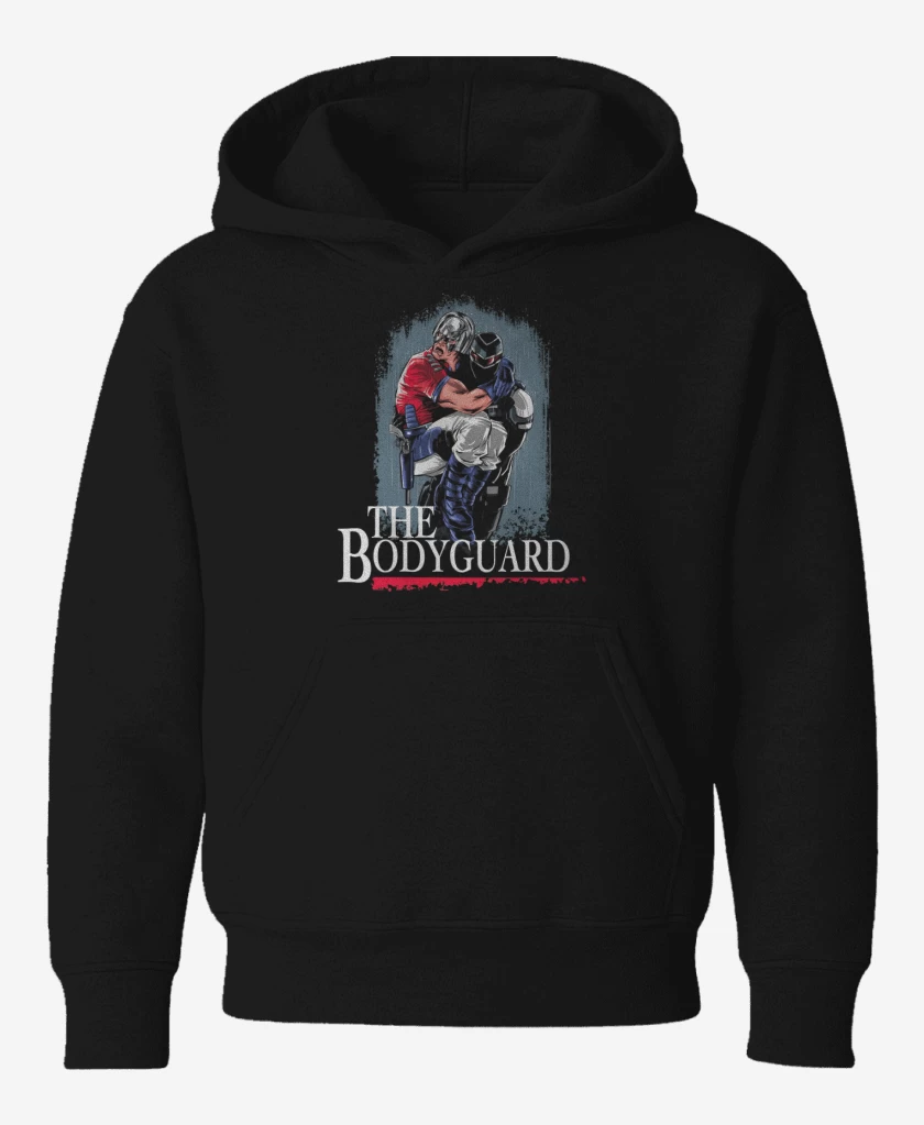 Poleron de niño Negro de El Guardaespaldas