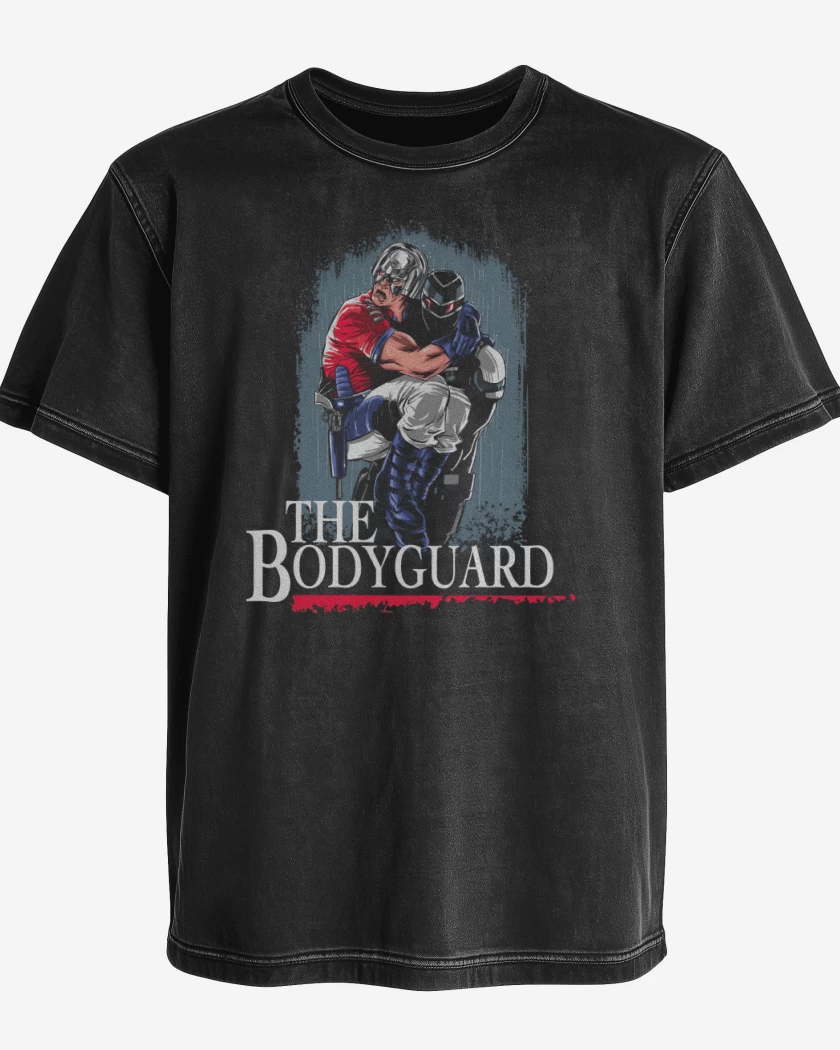 Polera desgastada El Guardaespaldas