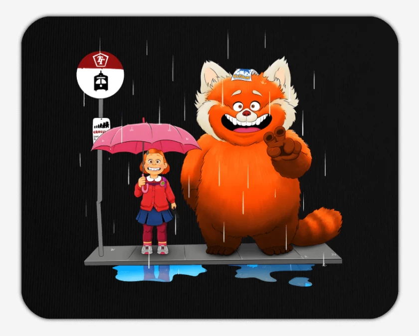 Mousepad Red Totoro