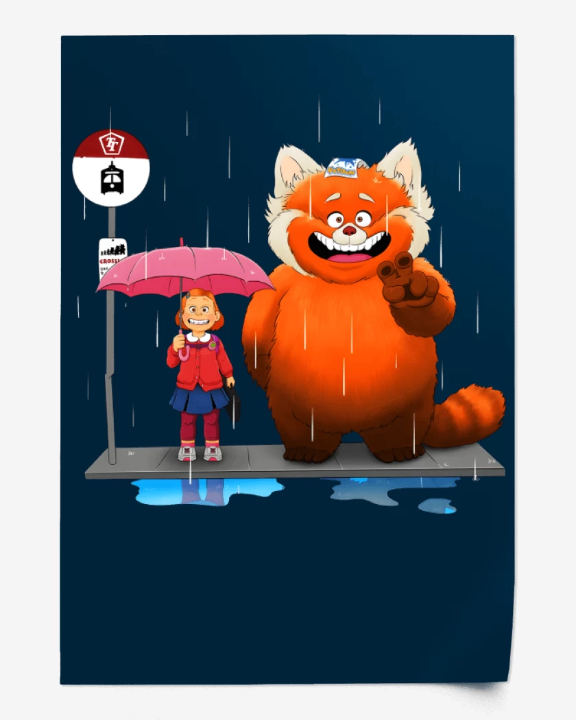 Print Red Totoro