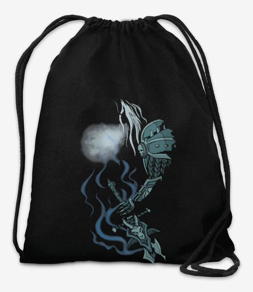 Mochila Negro de Arthas Frostmourne