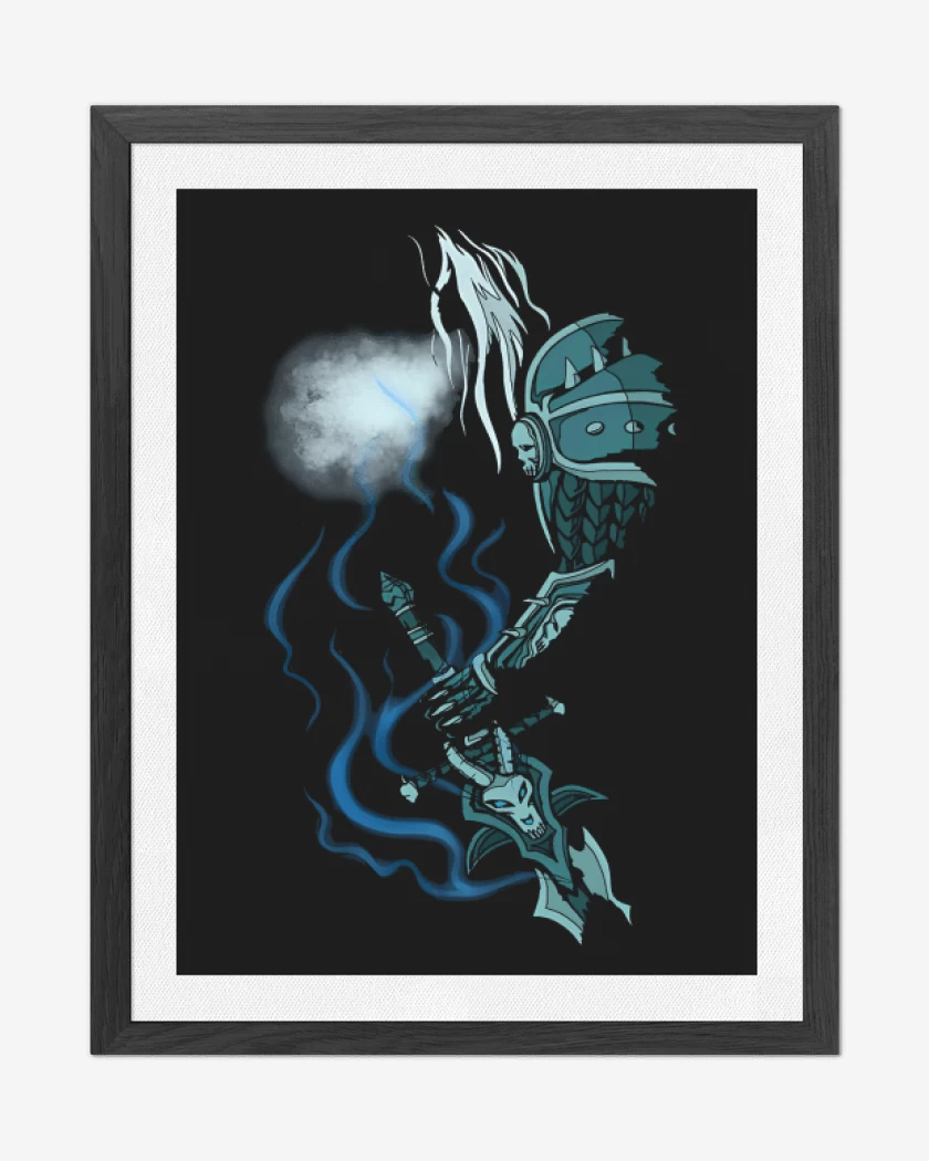 Cuadro decorativo Arthas Frostmourne
