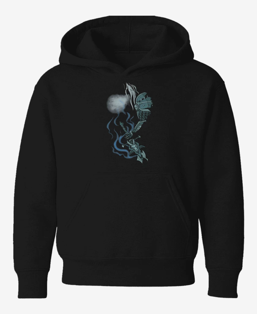 Poleron de niño Negro de Arthas Frostmourne
