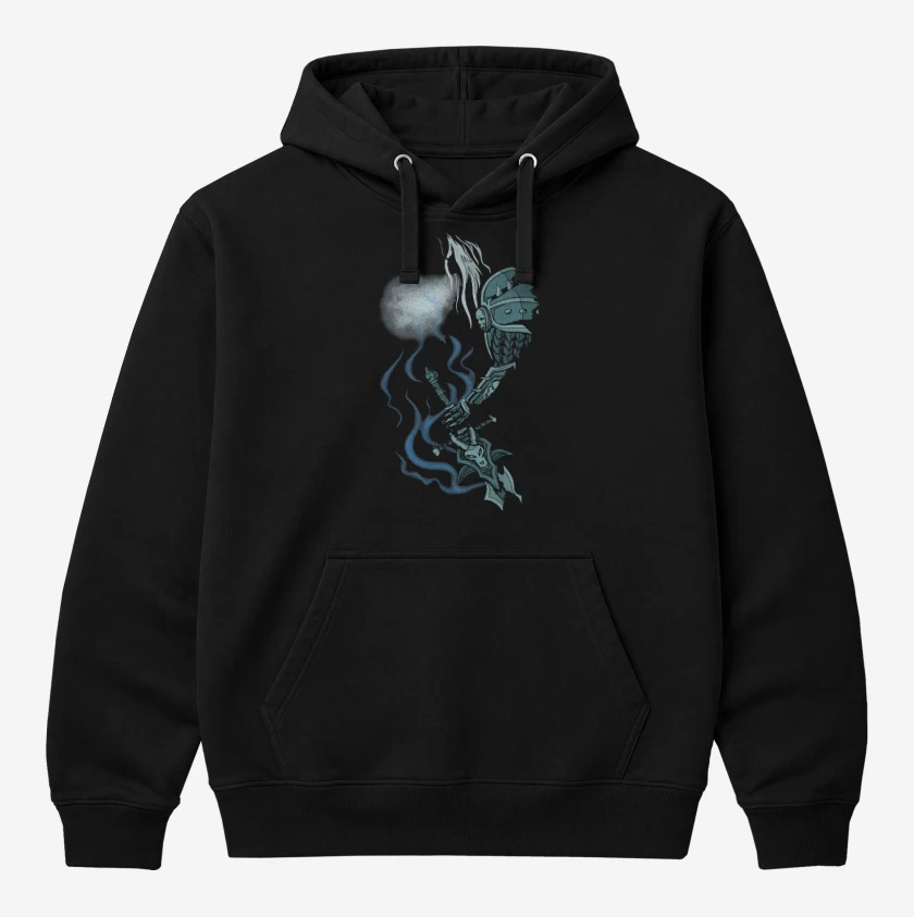 Polerón Canguro Negro de Arthas Frostmourne