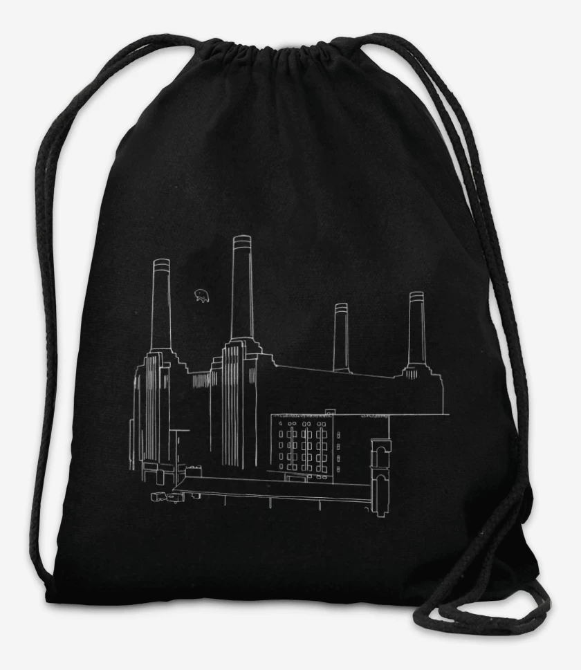 Mochila Negro de Minimal Animals