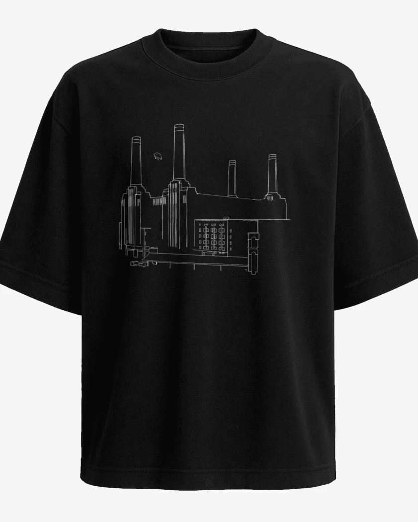 Polera Oversize Minimal Animals