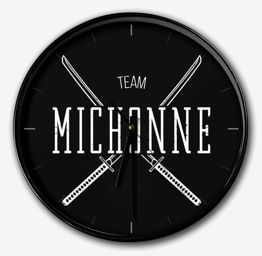 Reloj Negro de Team Michonne