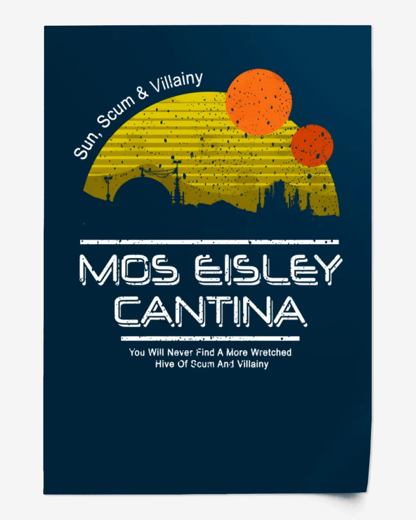 Print Mos Eisley Cantina