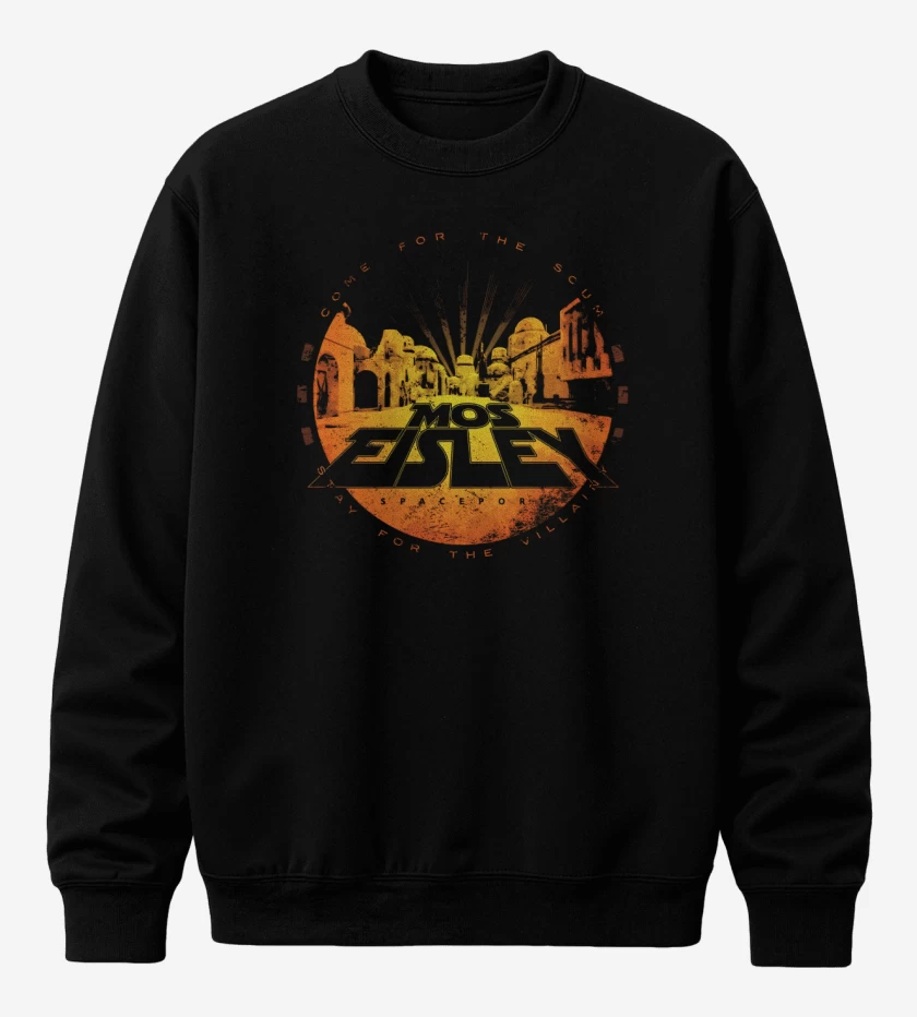 Poleron polo Negro de Mos Eisley