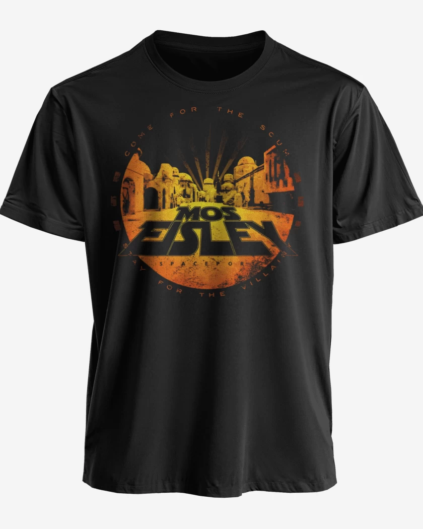 Polera premium Negro de Mos Eisley