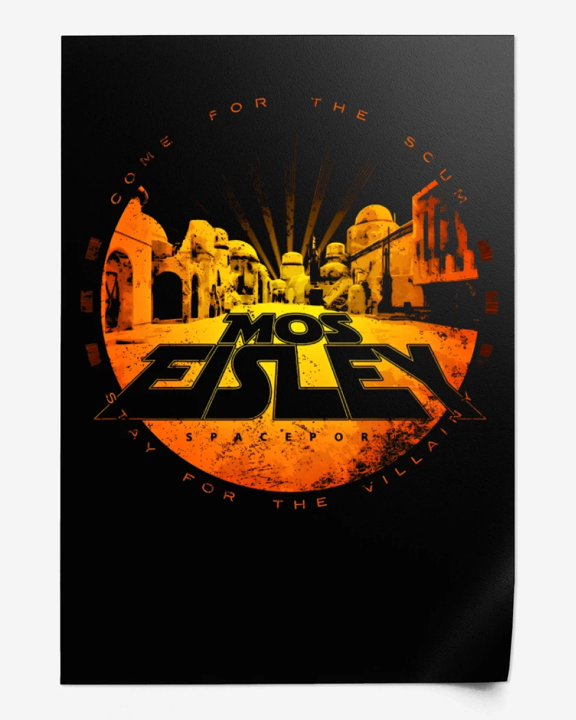 Print Negro de Mos Eisley