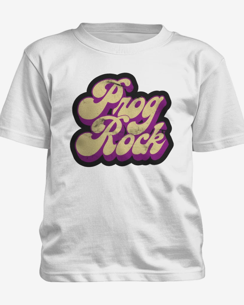 Polera de niño Blanco de Prog Rock