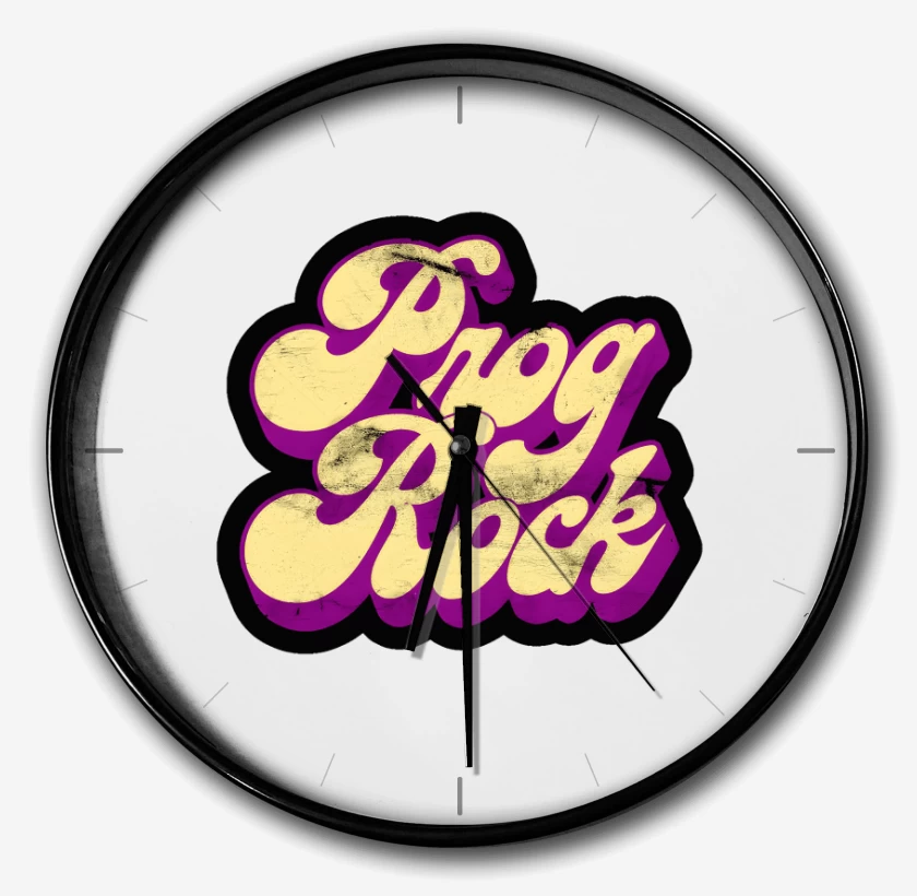 Reloj Blanco de Prog Rock
