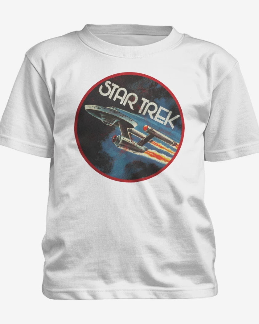 Polera de niño Blanco de Star trek enterprise