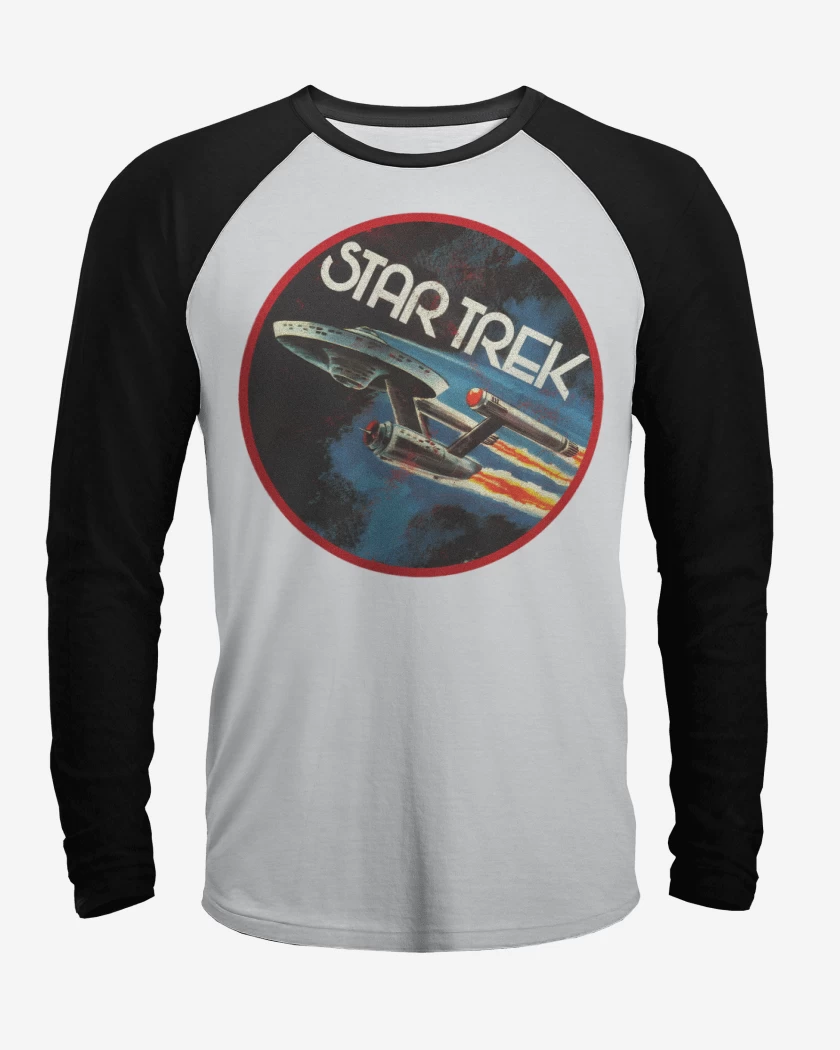 Polera Raglan Star trek enterprise