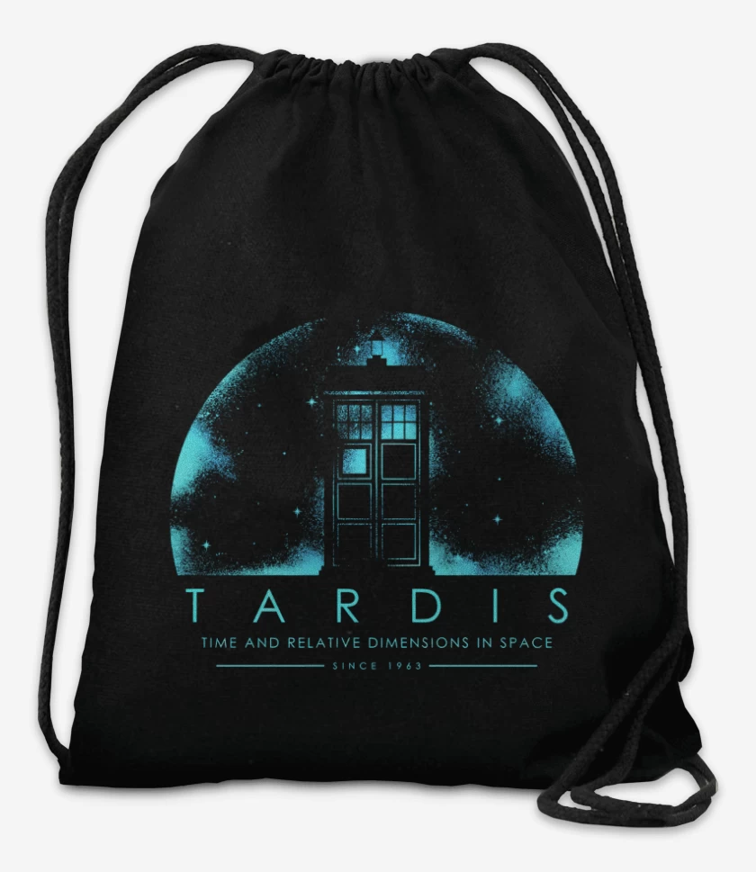 Mochila Negro de TARDIS