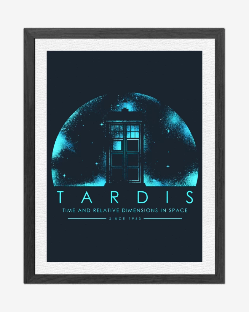 Cuadro decorativo TARDIS