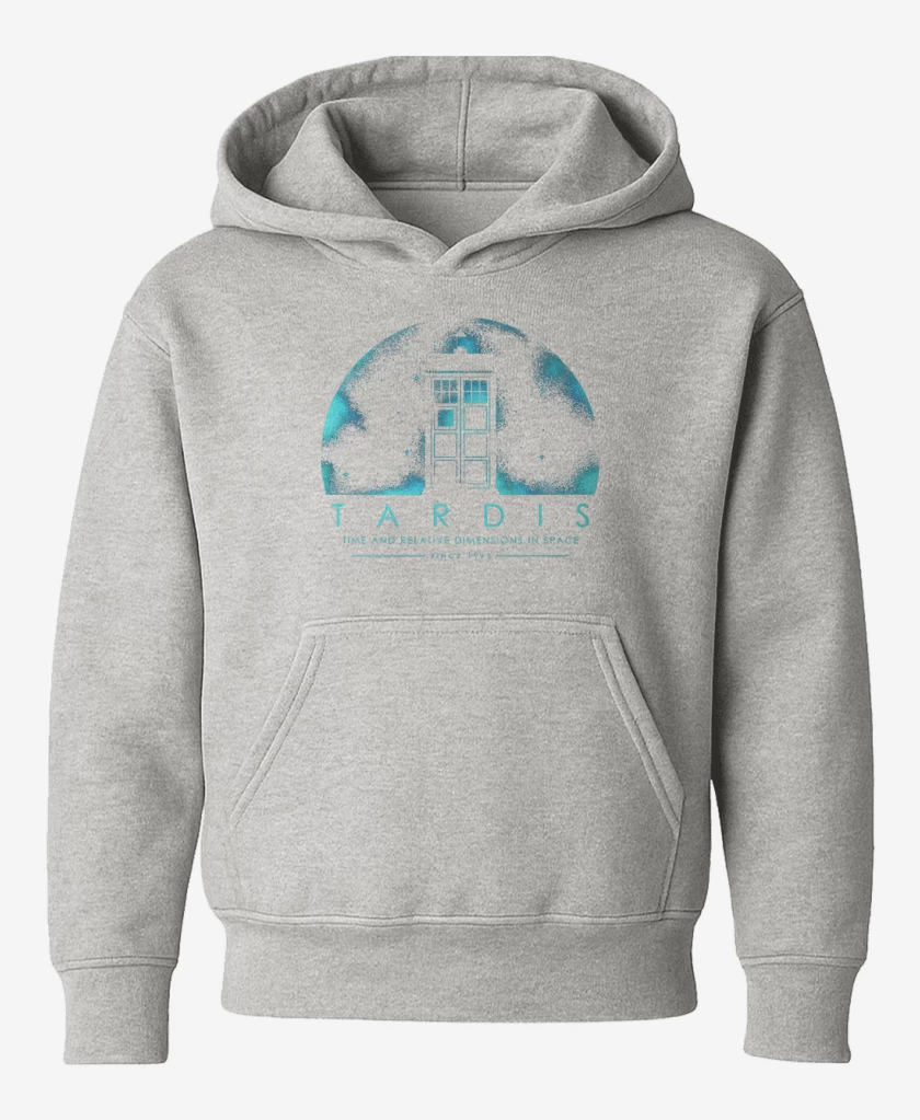 Poleron de niño Gris Melange de TARDIS