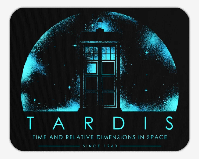 Mousepad TARDIS