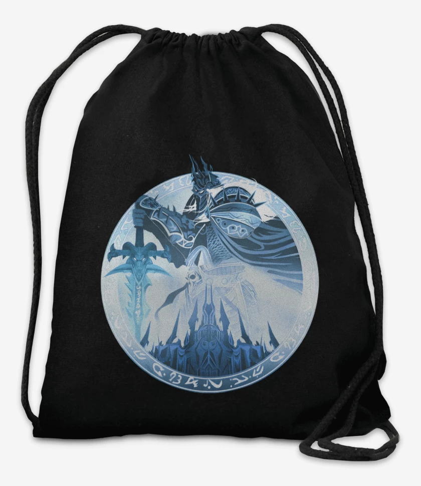 Mochila Negro de Arthas Rey Lich
