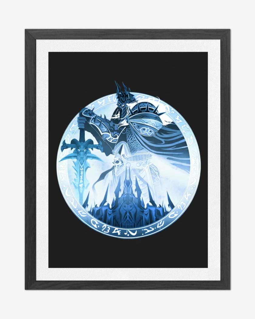 Cuadro decorativo Arthas Rey Lich