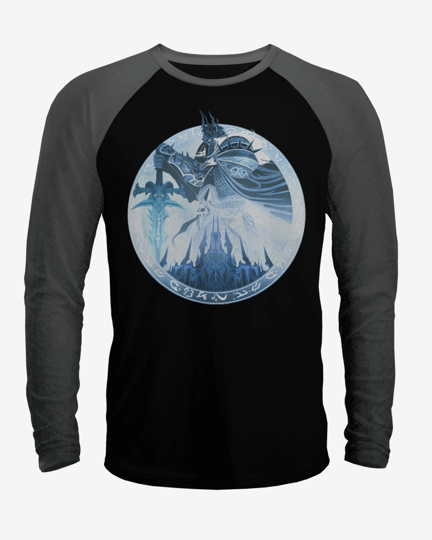 Polera Raglan Arthas Rey Lich
