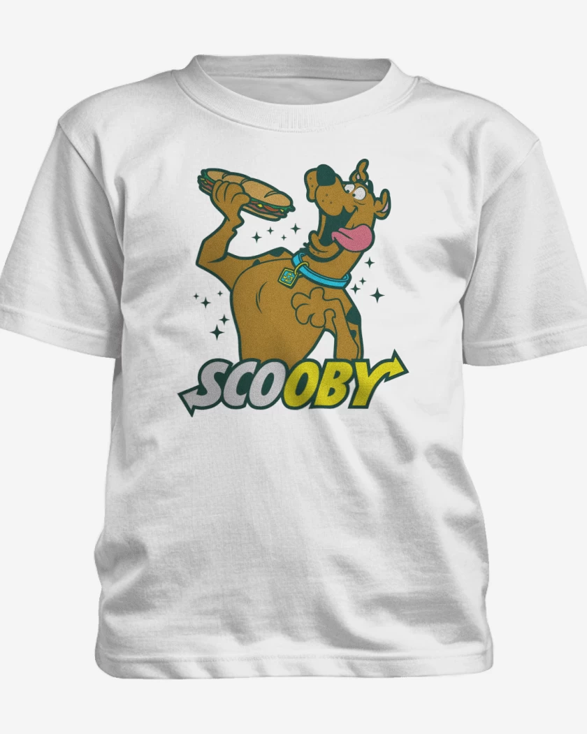 Polera de niño Blanco de Scooby