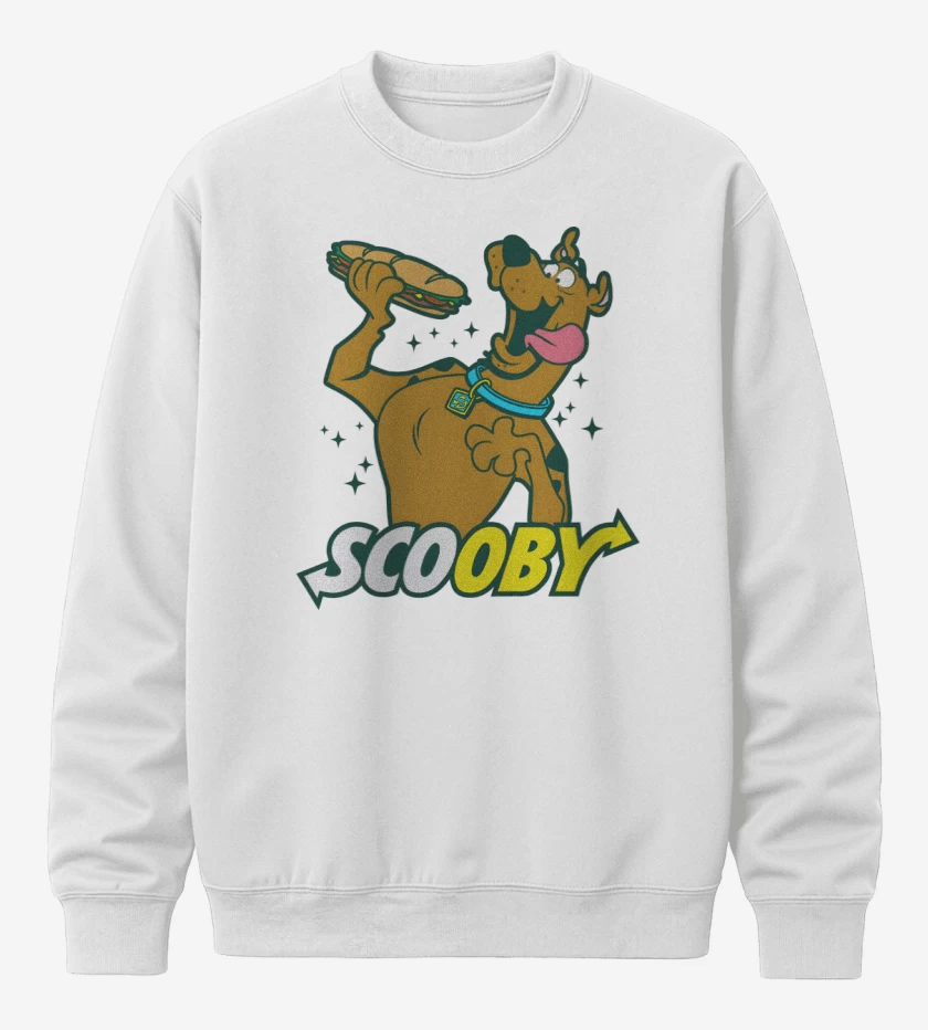 Poleron polo Blanco de Scooby