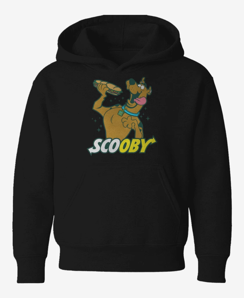 Poleron de niño Negro de Scooby