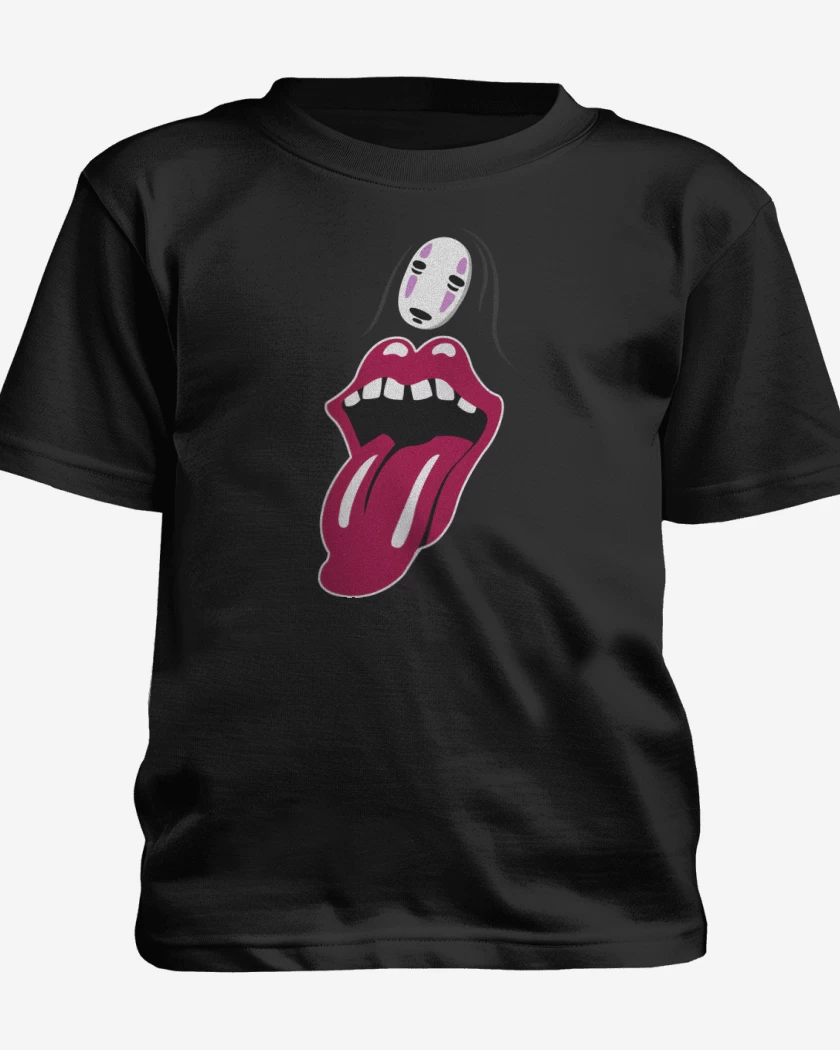 Polera de niño Negro de The Rolling Kaonashi