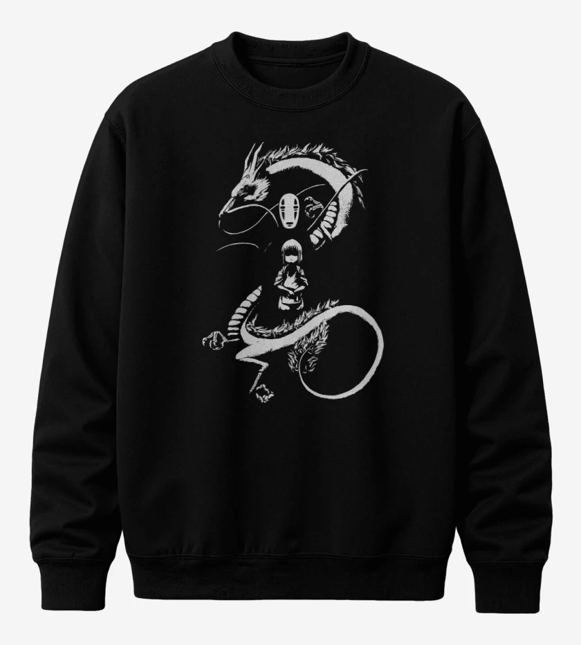 Poleron polo Negro de Hakuhiro