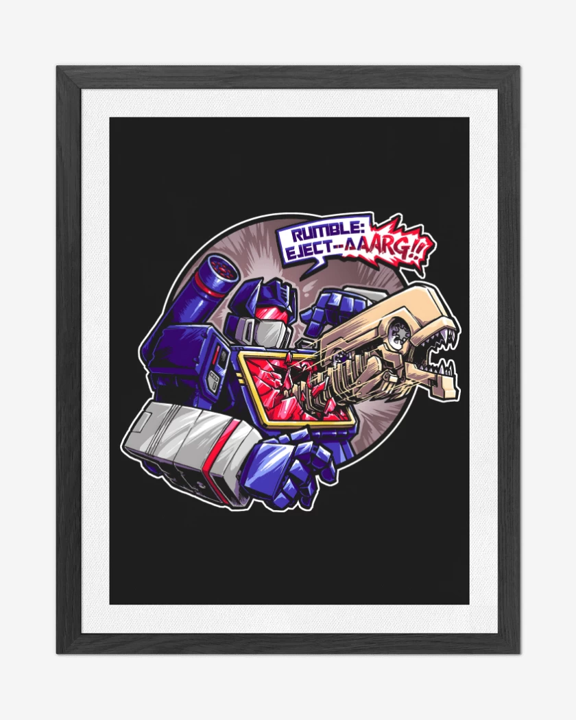 Cuadro decorativo Negro de Xenowave