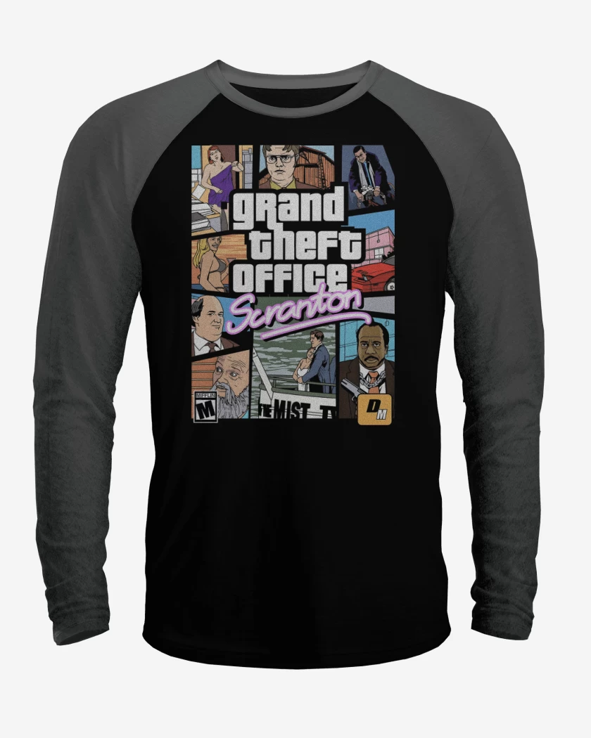 Polera Raglan GTOffice Scranton