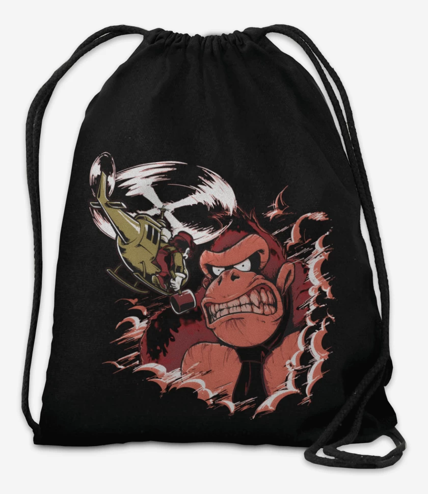 Mochila Negro de Donking Kong